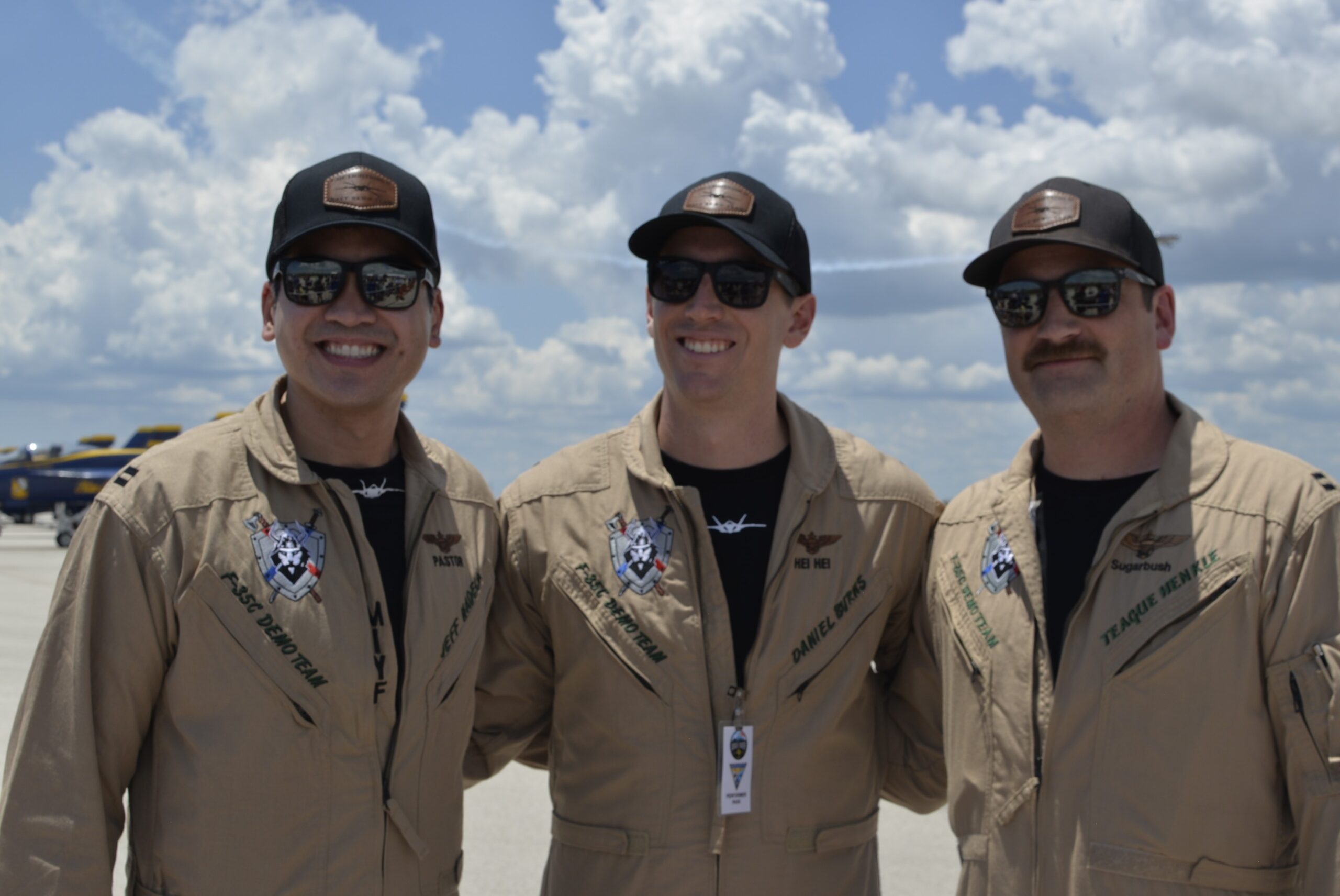 PASTOR, HEI HEI AND SUGARBUSH F 35 DEMO TEAM