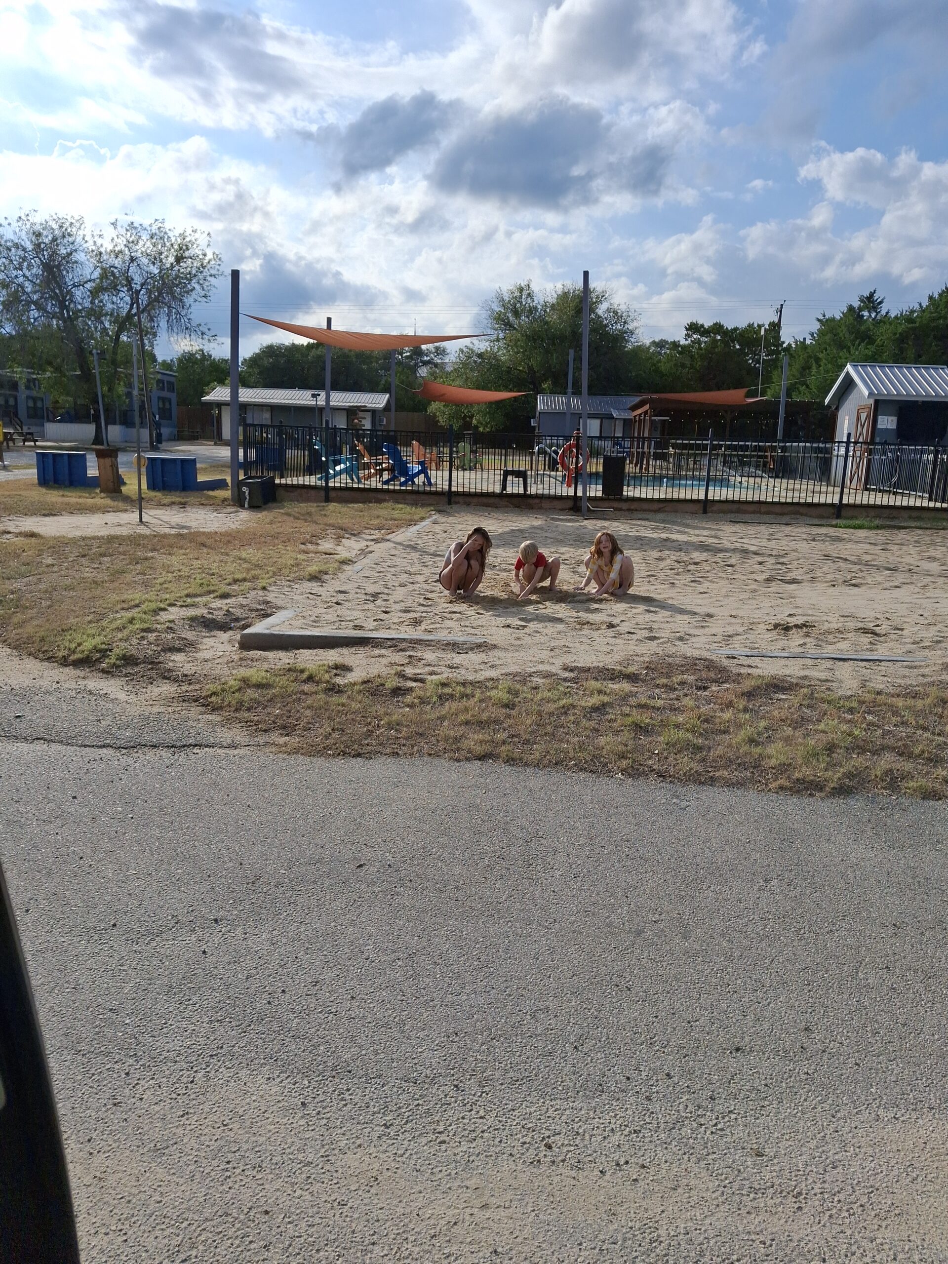 ENJOYING THE SANDBOX