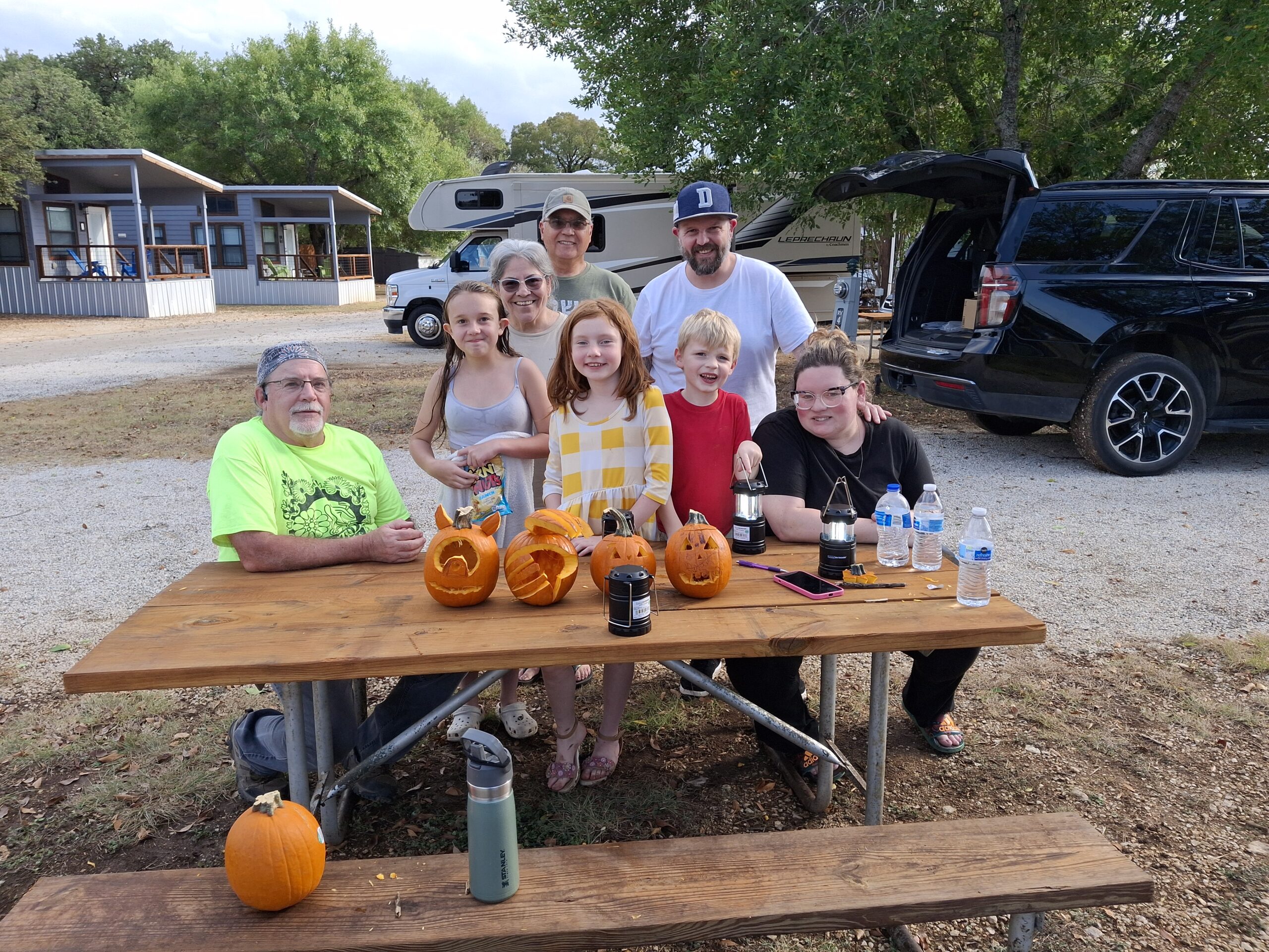 OUR PUMPKIN CARVING TEAM!