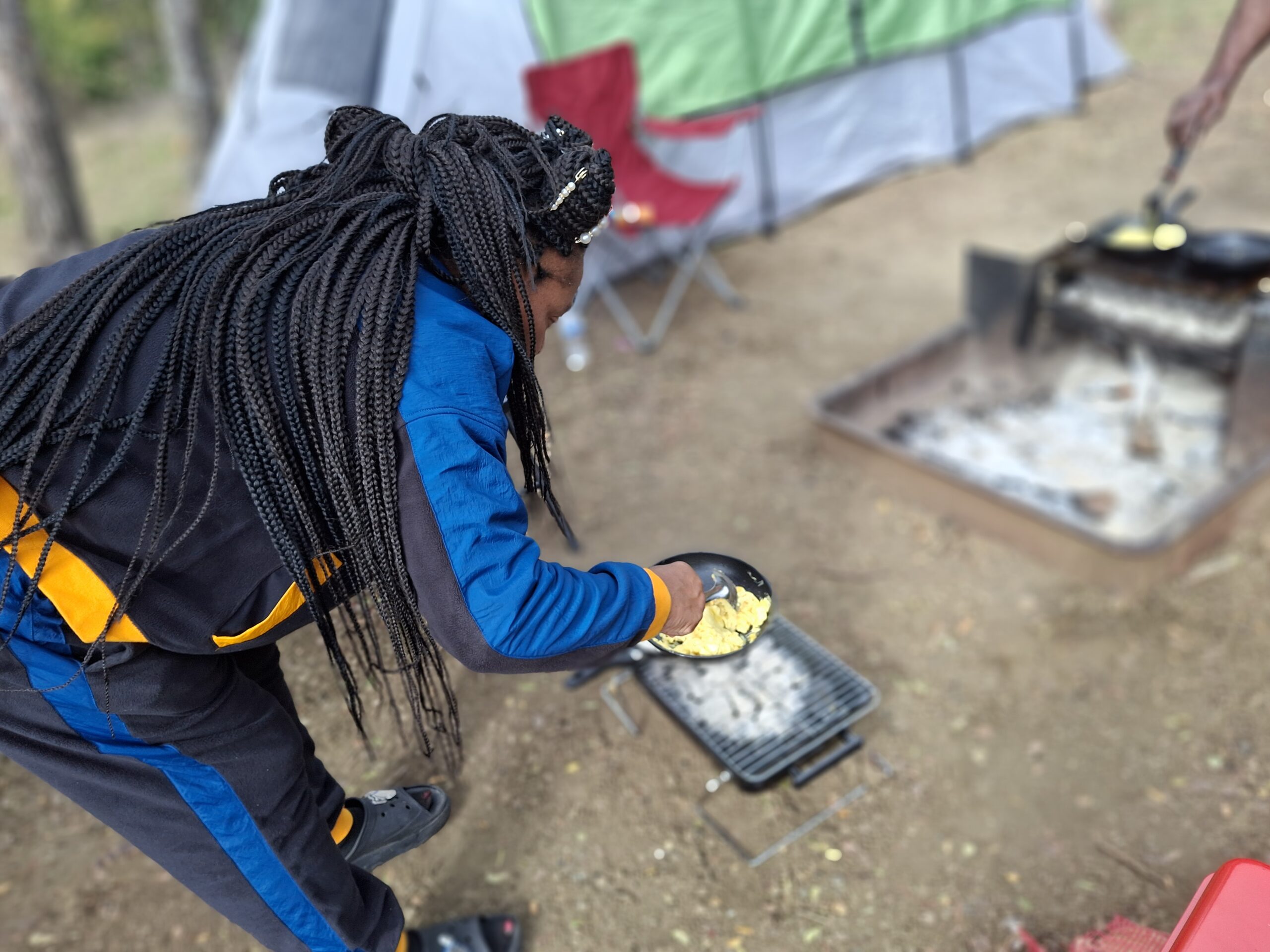 SCRAMBLING MY OWN EGGS