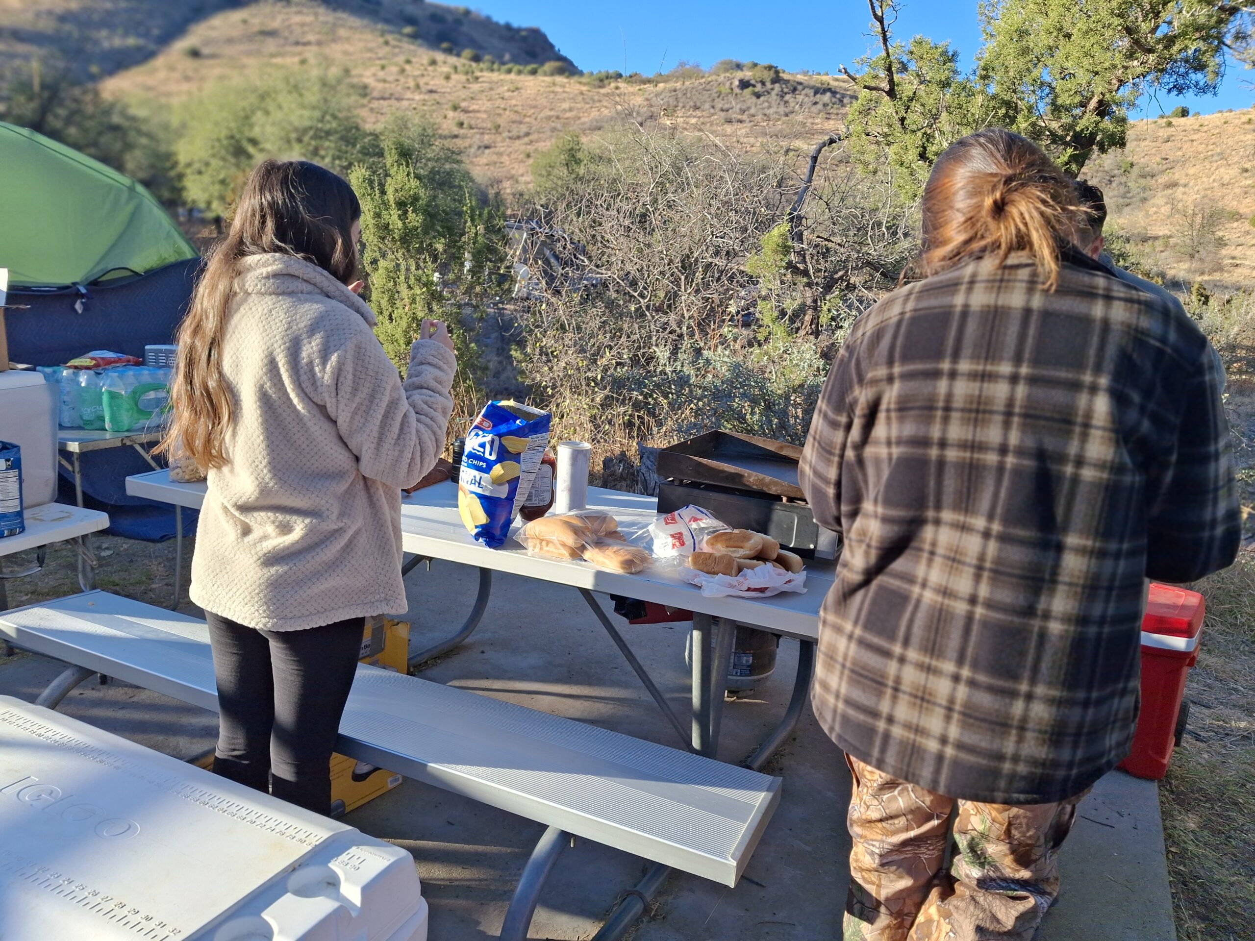 TESTING THE FOOD BEFORE WE EAT