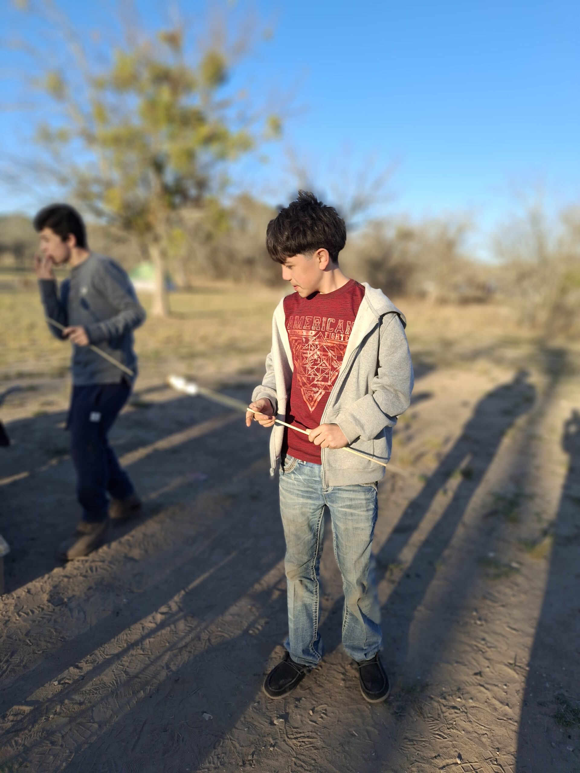 ROASTING MARSHMALLOWS