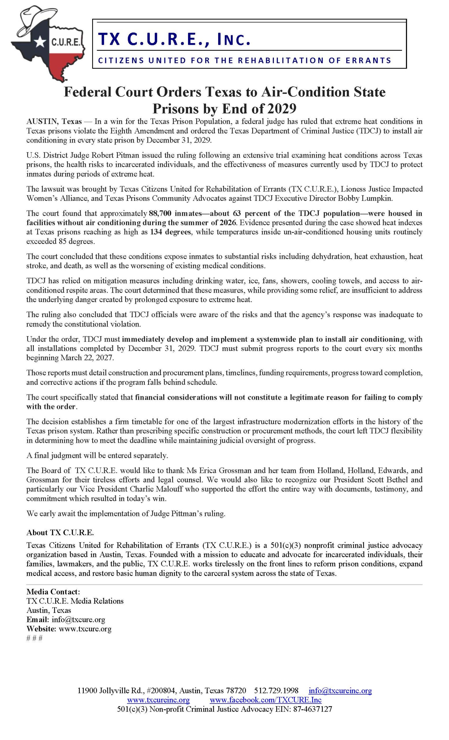 FOR IMMEDIATE RELEASE-SB2- 9-22-26